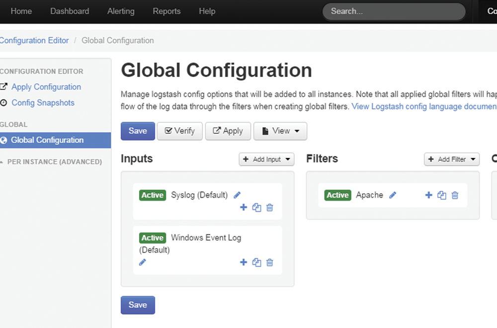 Configure ISS Log Server